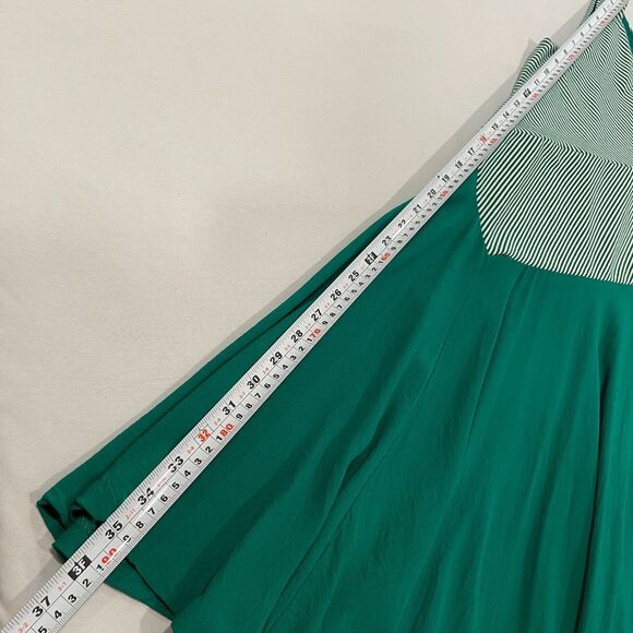 ~ Sm Anthropologie Maeve Dress Asymmetrical Cameron Green Striped Tank Boho - Picture 6 of 16